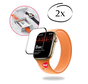 2x BLUEO 41mm Screen Protector Suitable for Apple Watch S7 / S8 / S9 with Applicator