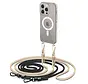 Tech-Protect Removable Cord MagSafe Case Compatible with Apple iPhone 15 Pro - Black & Beige