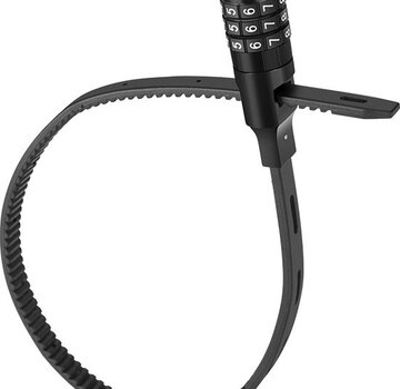 Rockbros Rockbros Fietsslot Cijferslot - 54 cm - Roestvrij staal - Veelzijdig - Zwart Merk