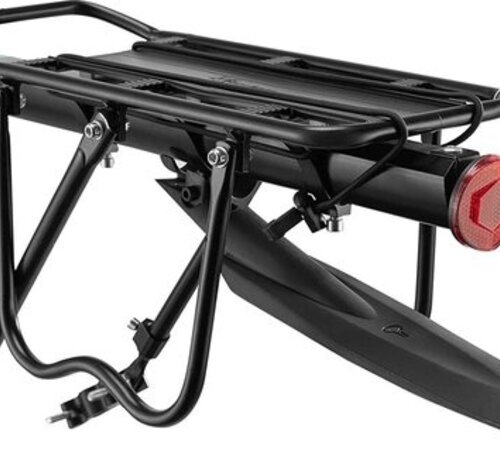Rockbros ROCKBROS Fietsbagagedrager mountainbike bagagedrager snelspanner met reflector 24-29 inch met/zonder spatbord aluminiumlegering