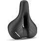 ROCKBROS Bicycle Saddle - Men's and Women's Ergonomic Saddle - MTB Racing Bike Electric - Breathable - Waterproof - Black