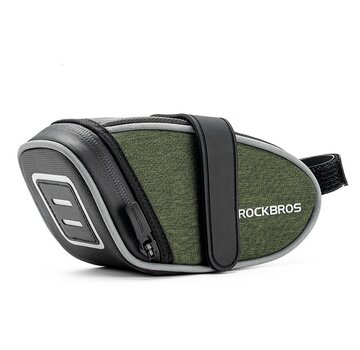 Rockbros Rockbros - Fietstas voor Zadel - Zadeltas - Waterafstotend - Klittenband - Groen