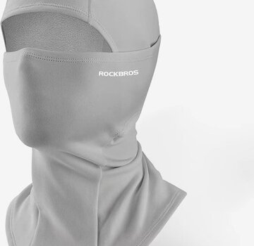 Rockbros Bivakmuts Balaclava - Herfst Winter Bivakmuts voor Buitensporten Fietsen, Snowboarden, Skiën, Motorrijden - Gezichtsmasker - Nekwarmer - Ski Masker - Unisex - Grijs