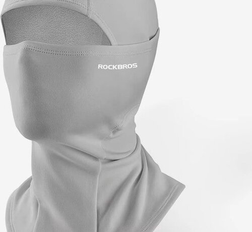 Rockbros Balaclava - Autumn Winter Balaclava for Outdoor Sports Cycling, Snowboarding, Skiing, Motorcycling - Face Mask - Neck Warmer - Ski Mask - Unisex - Gray
