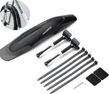 Rockbros Rockbros - Mudguard Mountain Bike - Mudguard Road Bike - Front Mudguard - 26 - 29 inch - Black