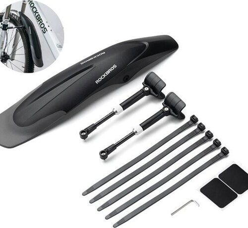 Rockbros Rockbros - Mudguard Mountain Bike - Mudguard Road Bike - Front Mudguard - 26 - 29 inch - Black