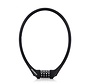 Rockbros - Bike Lock with 4-Digit Combination Lock - 63 cm - Lightweight - Black