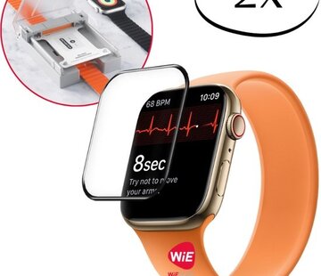 Blueo 2x BLUEO 46mm Screen Protector Suitable for Apple Watch 10 with Applicator