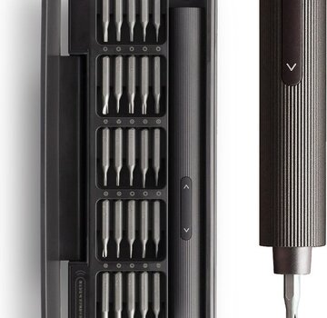 HOTO Hoto Pro - Precisie Elektrische Schroevendraaierset – 25 bits - Magnetisch - Oplaadbaar - Zwart