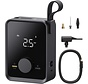 HOTO Air Pump Pro - Portable Air Compressor - LED Display - Automatic Shut-Off Function - Rechargeable USB-C - 5 Adapters