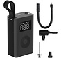 HOTO - Portable Compressor and Electric Pump - For Bike, Motorcycle, Car, Ball, E-Scooter, Air Mattresses - Up to 10.3 bar - Flashlight