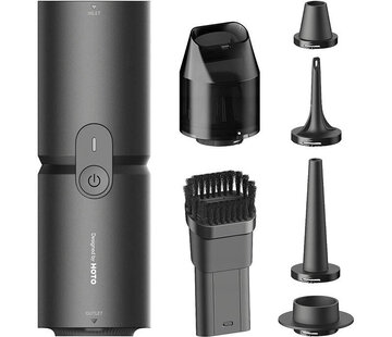 HOTO HOTO - Mini Handheld Vacuum Cleaner and Electric Pump - 1900 mAh - Multifunctional - Compact - Gray