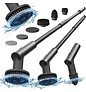 HOTO 7 in 1 Set - Elektrische Borstel - Reinigingsborstel - IPX7 Waterdicht - Zwart