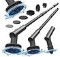 HOTO 7 in 1 Set - Electric Brush - Cleaning Brush - IPX7 Waterproof - Black