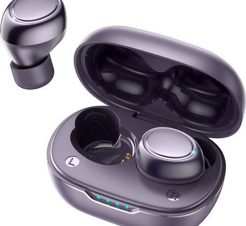 Hoco Joyroom Wireless Pro - Bluetooth Oordopjes - Oortjes Draadloos - Draadloze Oortjes Bluetooth - Paars