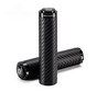 ROCKBROS Fietshandvatten - Universele stuur grips - Comfortabele mountainbike handvatten voor racefiets, stadsfiets en MTB - Carbon - Zwart