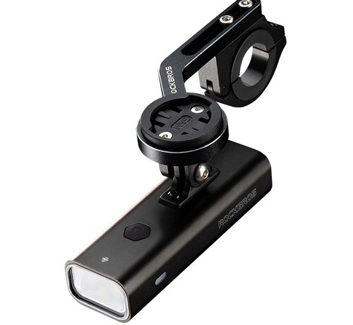 Rockbros Rockbros Voorlamp - Fietslamp - Fietsverlichting - 800 Lumen - Compact - USB oplaadbaar - LED - Zwart