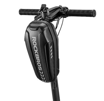 Rockbros Rockbros - Elektrische Step Tas voor Stuur - Waterdicht - 3 Liter inhoud - Carbon Fiber Zwart