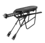 Rockbros - Fietsbagagedrager Mountainbike - Bagagedrager met Spatbord - Snelle Montage - Snelspanner met reflector 24-29 inch - Zwart