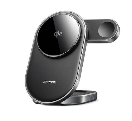 Joyroom  Joyroom 3 in 1 - Draadloze Oplader Qi2 Telefoonhouder Geschikt voor iPhone MagSafe, Apple Watch en AirPods
