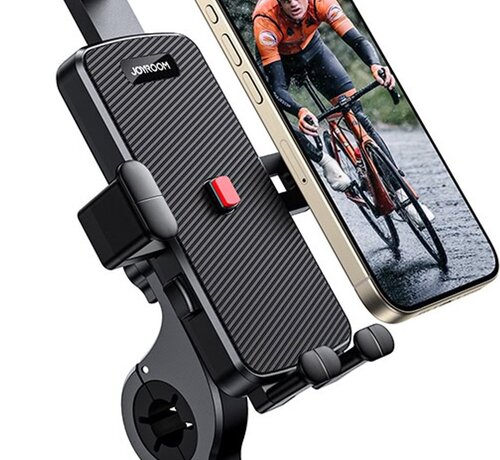 Joyroom  Joyroom Smartphonehouder voor Fiets en Motor - Houder voor aan het Stuur - Zwart