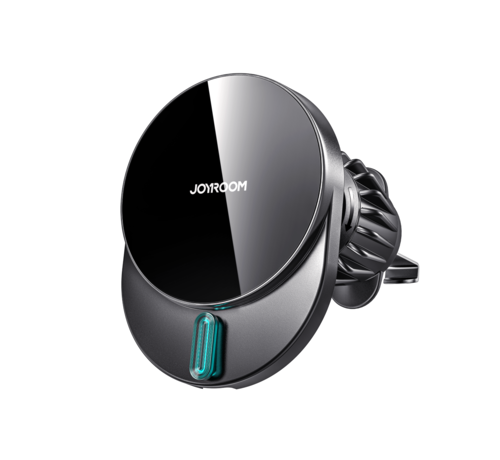 Joyroom  Joyroom Magnetisch en Draadloze telefoonhouder voor in de ventilatierooster - Zwart