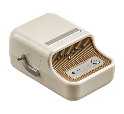 Niimbot  Niimbot B21 Pro Labelprinter - creamy white - draadloos - printbreedte 25-50mm - direct thermisch - 300dpi - 1200mAh