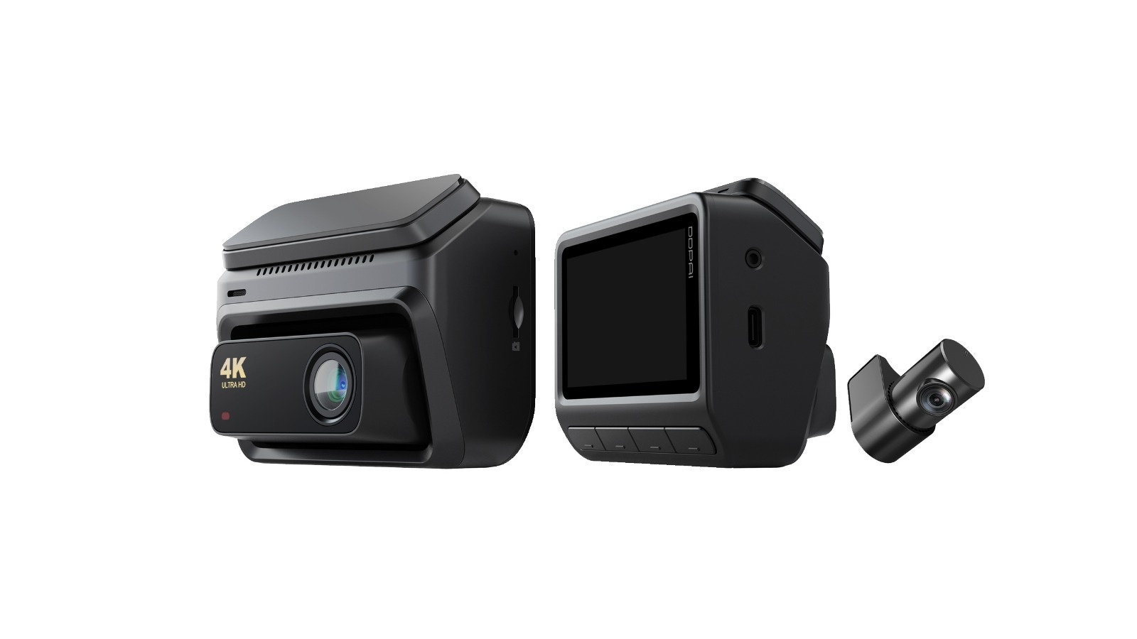 DDPAI DDPAI Z60 - Dual Dashcam voor Auto - 4K Ultra HD Resolutie - Nachtvisie - Parkeerstand - Loop Recording - Emergency lock - Zwart