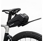ROCKBROS Bike saddle bag, bike bag, water-repellent, 3D hard shell, bike saddle bag with mudguard for MTB racing bike, capacity 1.8 L