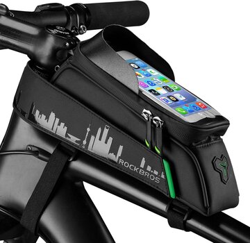 Rockbros Rockbros - Frametas voor Fiets - Waterdicht - Telefoonhouder Fiets - Zwart