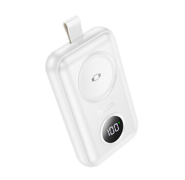Hoco Hoco - Powerbank 2500mAh Geschikt voor Apple Watch - Display - Wit