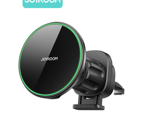 Joyroom  Joyroom - Telefoonhouder voor Ventilatierooster - Qi2 Draadloze Oplader Geschikt voor iPhone MagSafe - Zwart