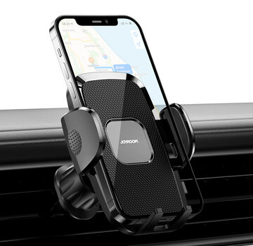 Joyroom  Joyroom Auto Telefoonhouder voor Ventilatierooster Klem Zwart