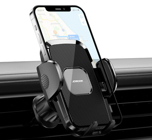 Joyroom  Joyroom Auto Telefoonhouder voor Ventilatierooster Klem Zwart