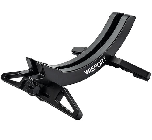 Wieport Wieport - Fiets Parkeerstandaard - Verstelbaar - Universeel - Geschikt voor 30-80 mm Banden - voor Binnen en Buiten - Zwart
