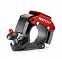 Wieport - Compacte Fietsbel - RVS Aluminium - Rood