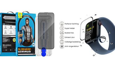 BLUEO screenprotectors – maximale bescherming voor jouw Apple-apparaten