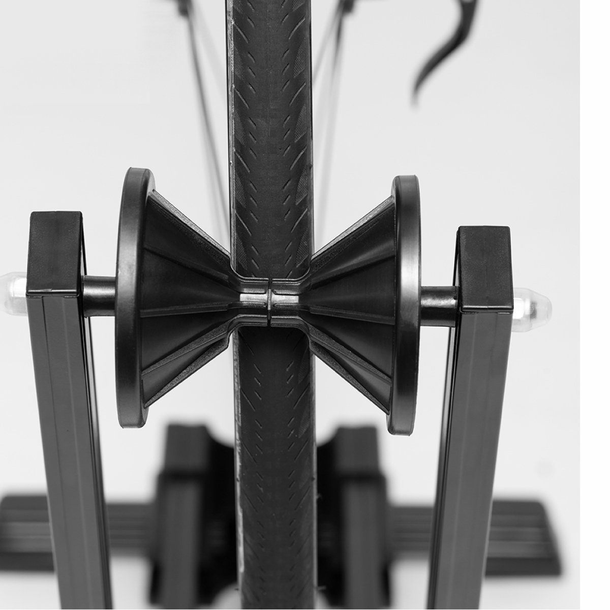 Wieport - Bike Parking Stand 24 to 27.5 inch - Suitable for Racing Bike MTB 700C Front or Rear Wheel - Foldable