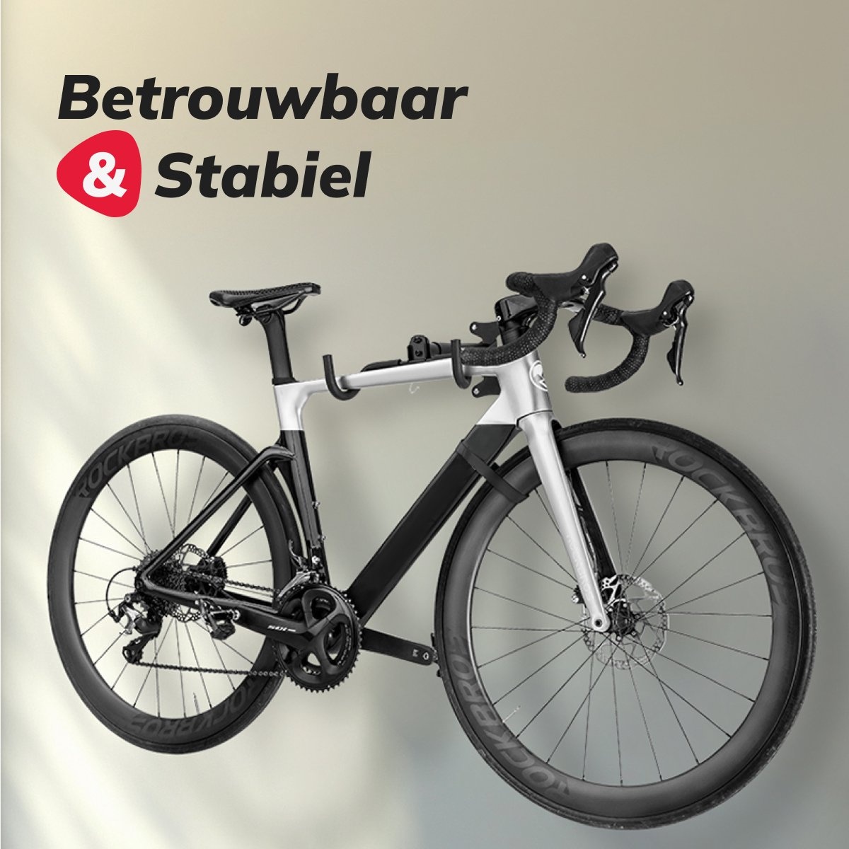 Wieport - Fiets Ophangsysteem - Verstelbaar - Muurbeugel Fiets - Fiets Ophangbeugel