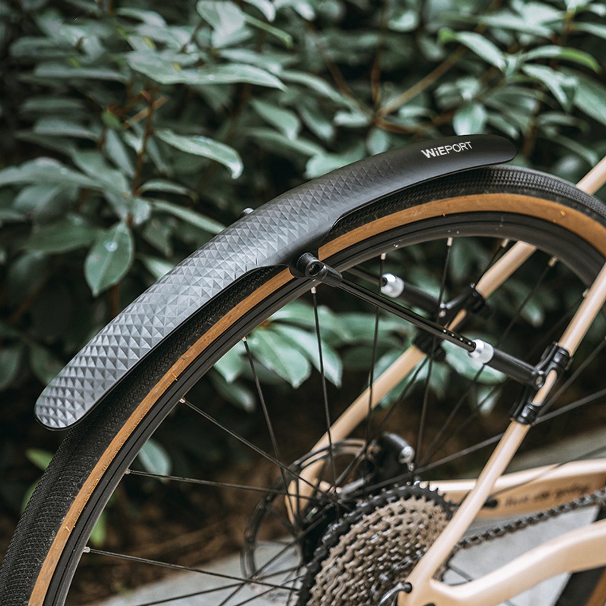 Wieport - Spatbord Mountainbike en Racefiets - 29 inch - Voor- en achterzijde compatibel - Zwart