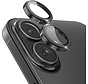 BLUEO Camera Lens Protector Geschikt voor iPhone 17 - RVS & Glas - Zwart