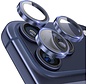 BLUEO Camera Lens Protector Suitable for iPhone 17 Pro & 17 Pro Max - Stainless Steel & Glass - Blue