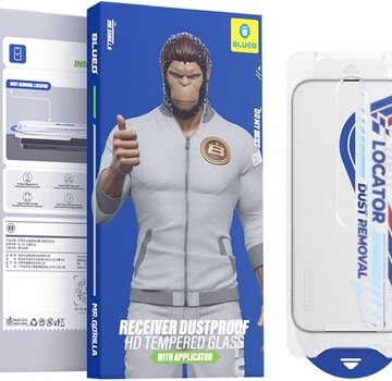 Blueo BLUEO Glasfolie - Screenprotector Geschikt voor iPhone 17 Pro / 17 / 16 Pro - met Installatie Kit
