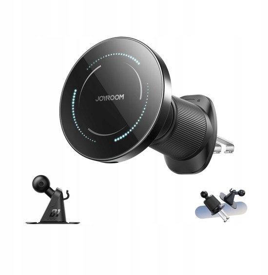 Joyroom - Draadloze Telefoonhouder Auto voor Dashboard en Ventilatierooster - Geschikt voor MagSafe