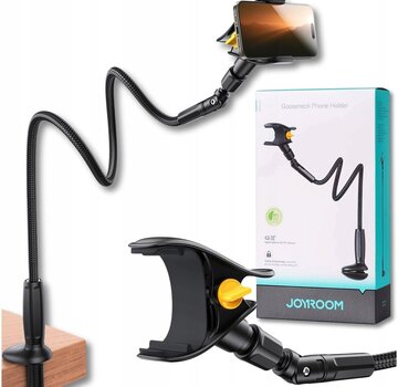 Joyroom  Joyroom Bureau Telefoonhouder Flexibel Sterk Statief Zwart