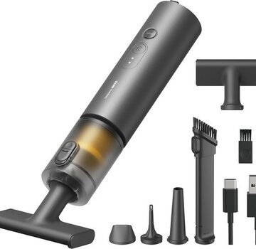 HOTO HOTO Pro Kruimeldief met Compressor - Kruimelzuiger Snoerloos - Handstofzuiger - Draadloos - Autostofzuiger