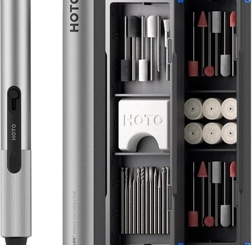 HOTO HOTO SnapBloq - Mini Roterende Tool - Graveerpen - 22.000 RPM - 38 Accessoires - Draadloos