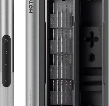HOTO HOTO SnapBloq - Draadloze Mini Boormachine - 3 Snelheden - LED Ringlicht - 20-delige Set - USB-C