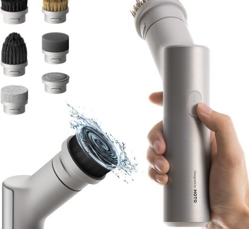 HOTO HOTO – Rotating Electric Brush – Cleaning Brush – IPX7 Waterproof – Dishwashing Brush – Cordless