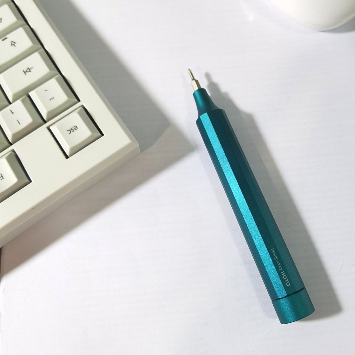 HOTO Precision Screwdriver Set – 24-in-1 Multi-Bit – for Phone/Glasses/Watch/Laptop – Turquoise